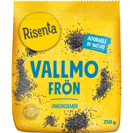 Risenta Vallmofrön 250 g