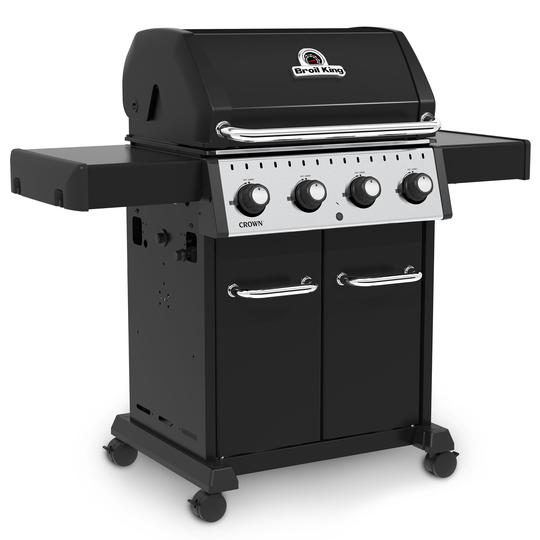 Broil King Crown 420 gasolgrill, svart