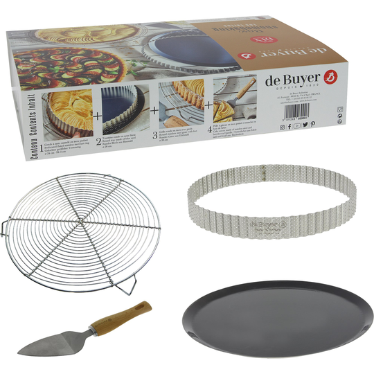 De Buyer Special Box set med tårtformar