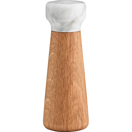 Normann Copenhagen Craft Salt Mill Small Oak/White