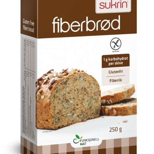 Sukrin Fiberbröd glutenfri 250 g