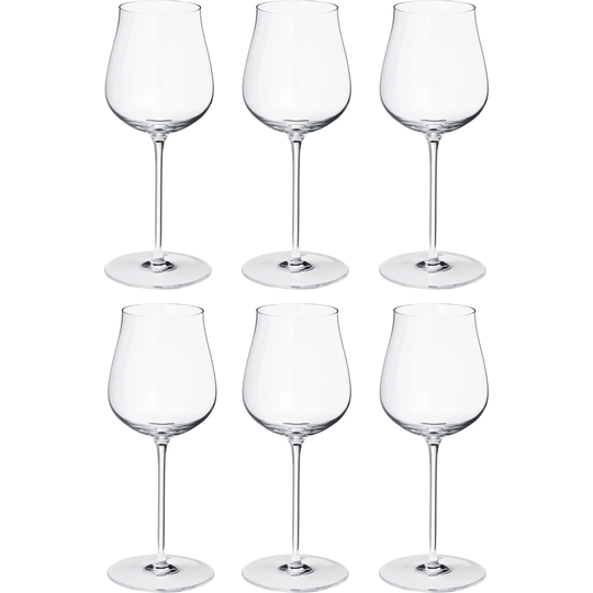 Georg Jensen Sky vitvinsglas 6 st