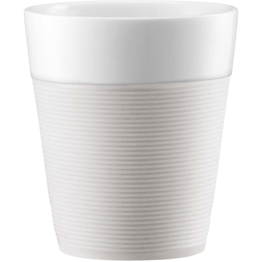 Bodum Bistro Kopp Vit 2 st. 0,3 L