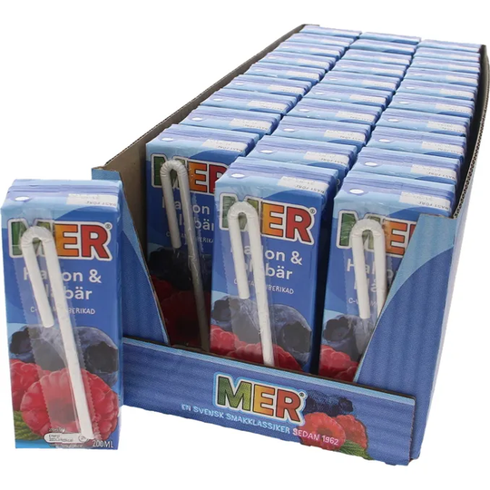 MER Hallon & Blåbär 30-pack