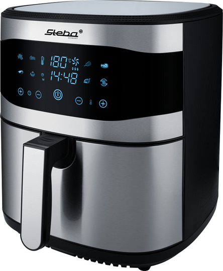 Steba Air Fryer Hf 8000 Family Airfryer - Stål Look