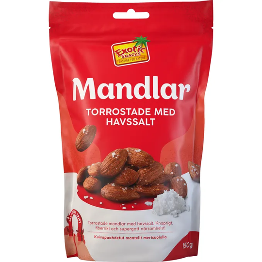 Exotic Snacks Mandlar Salt