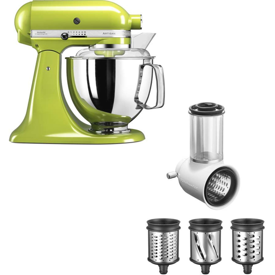 KitchenAid Artisan 175 Äpplegrön + Grönsaksskärare 5KSMVSA