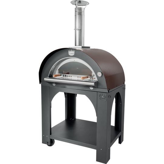 Clementi Pulcinella Vedeldad Pizzaugn 80x60 cm. Koppar