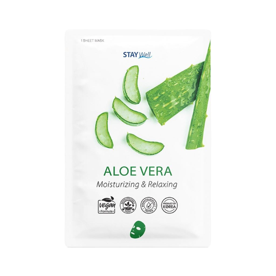 STAY Well Vegan Sheet Mask Aloe 20 g