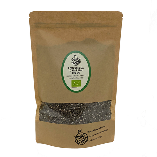 Powerfruits Ekologiska Chiafrön RAW 500 g
