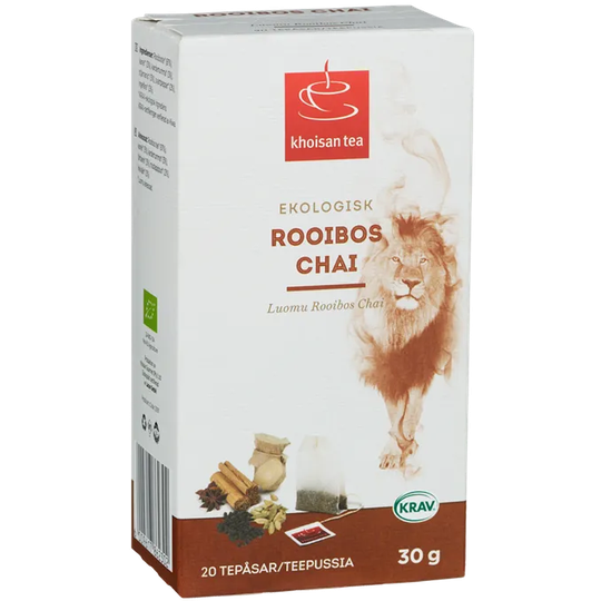 Khoisan Tea 3 x Eko Rooibos Te Chai