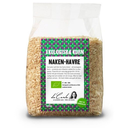 Da Carla Ekologisk Nakenhavre 500 g