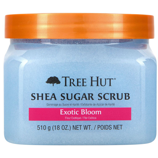 TREE HUT Shea Sugar Scrub Exotic Bloom 510 g