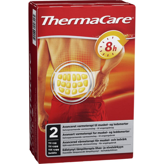 ThermaCare Värmedyna för korsryggen 2 st