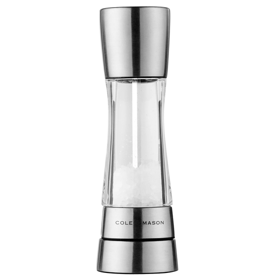 Cole & Mason Derwent salt och peppar set, 19 cm, stål/acryl