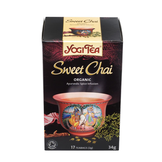 Yogi Tea Ekologiskt sweet chai te krav 17 st