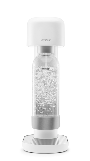 Mysoda Ruby White Excl. Kulsyrepatron Kolsyremaskin - Vit