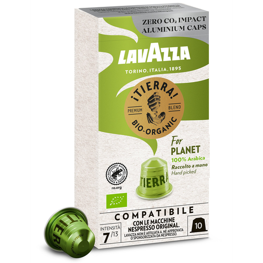 Lavazza ¡Tierra! For Planet Organic kaffekapslar, 10 st
