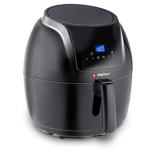 Alpina Air Fryer 5l Digital Airfryer - Svart