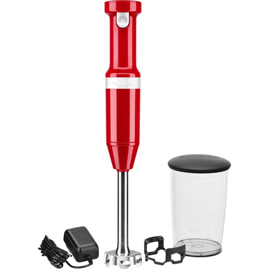 KitchenAid 5KHBBV53EER Sladdlös Stavmixer, röd