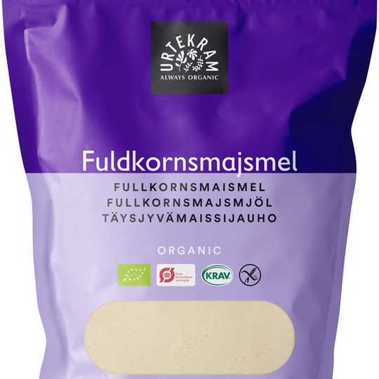 Urtekram Fullkornsmajsmjöl EKO 500 g