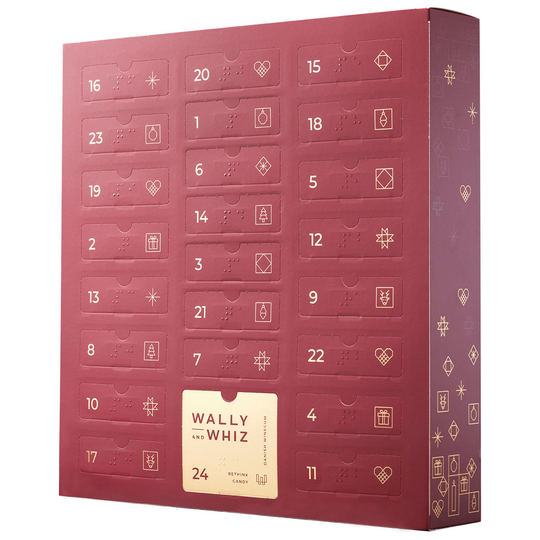 Wally and Whiz Vingummi julkalender 2022, red