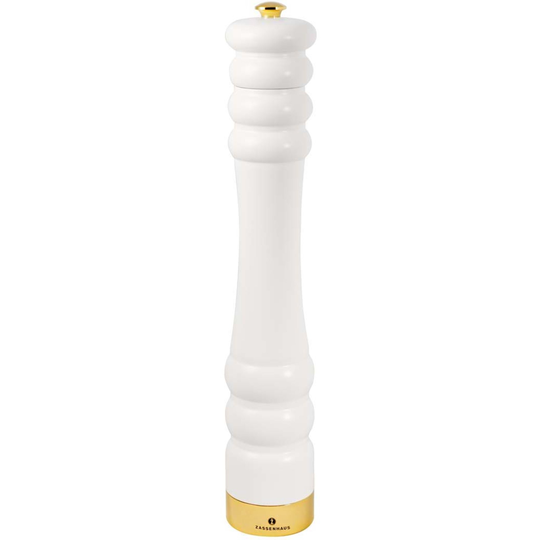Zassenhaus Pepparkvarn Mattvit/Guld 35 cm