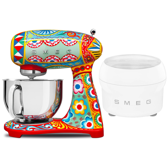 Smeg Köksmaskin och Glassmaskin, Dolce & Gabbana