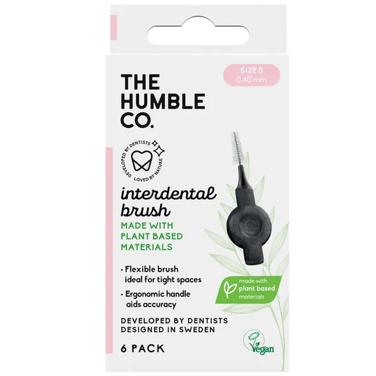 The Humble Co. 2 x Plant Based Mellanrumsborste