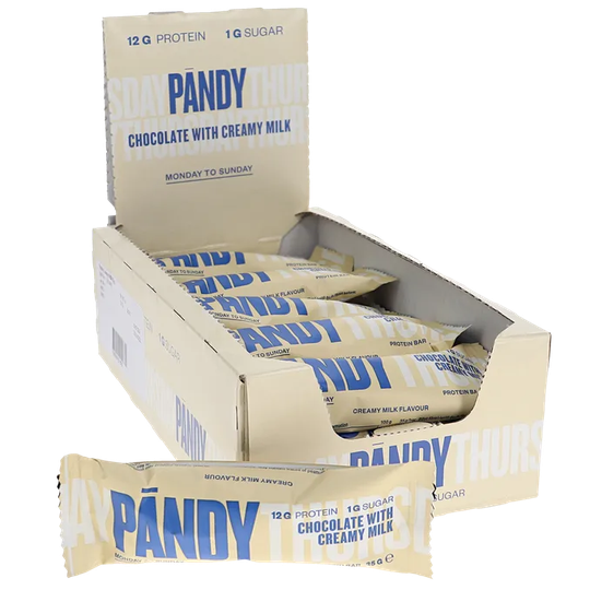 Pändy Proteinbar Chocolate & Milk 18-pack