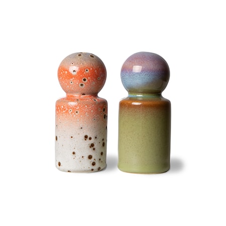 70s ceramics Salt & Pepparkar Asteroids/Peat