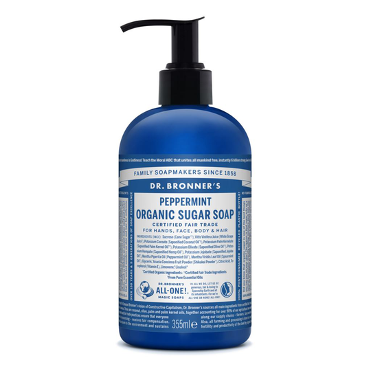 Dr. Bronner's Peppermint Liquid Soap 355 ml