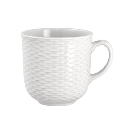 Mugg Basket 37 cl Vit Ugnsfast porslin
