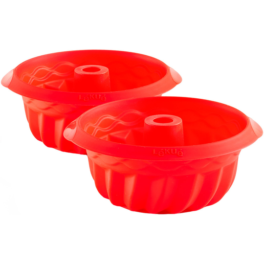 Lékué Sockerkaksform mini 15 cm 2-pack