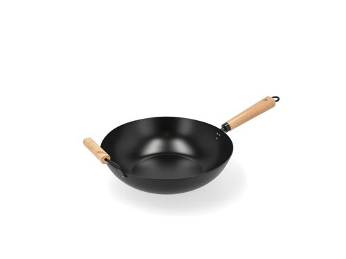 Holm Carbon Steel Wok 32,5 Cm. Stekpanna