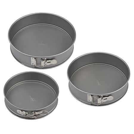 Springformset Silvertop Silvergrå kallvalsat stål/non-stick
