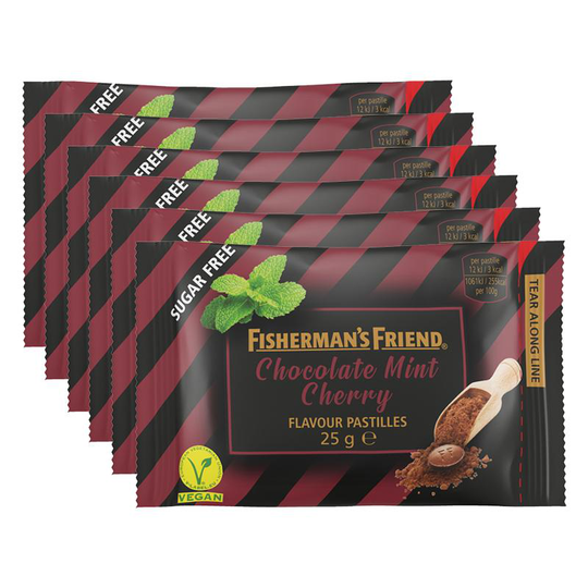 Fisherman's Friend Fisherman's Friend Choklad, Mint & Körsbär 6-pack