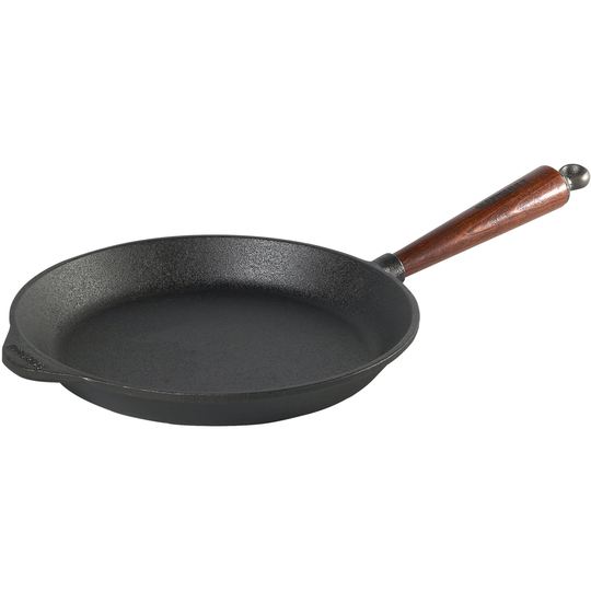 Skeppshult Stekpanna Gjutjärn 26 cm Trähandtag