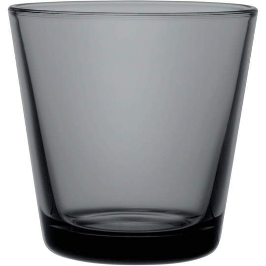 Iittala Vattenglas Kartio 21cl grå 2-p
