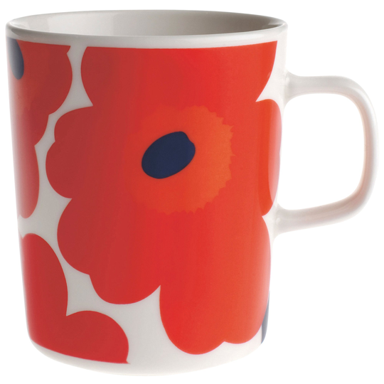 Marimekko OIVA mugg 2,5 dl, unikko, rød