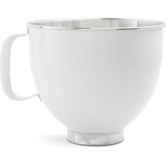 KitchenAid Skål i rostfritt stål, Vit