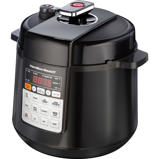 Hamilton Beach Multi-Function Tryckkokare, svart