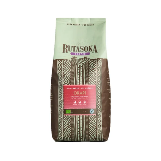 Rutasoka Kaffe Bönor Mellanmörk Eko