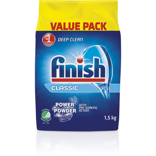 finish Classic Power Powder Maskindiskpulver 1,5 kg